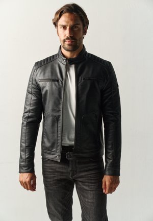 Koroshi, Chaqueta de cuero sintético - black
