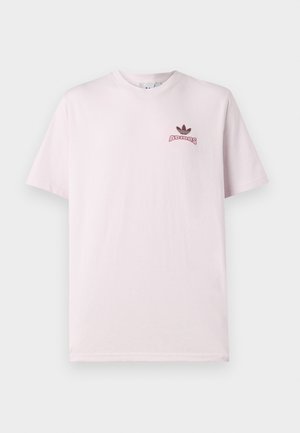 SMILEY DAISY UNISEX - T-shirt imprimé - clear pink