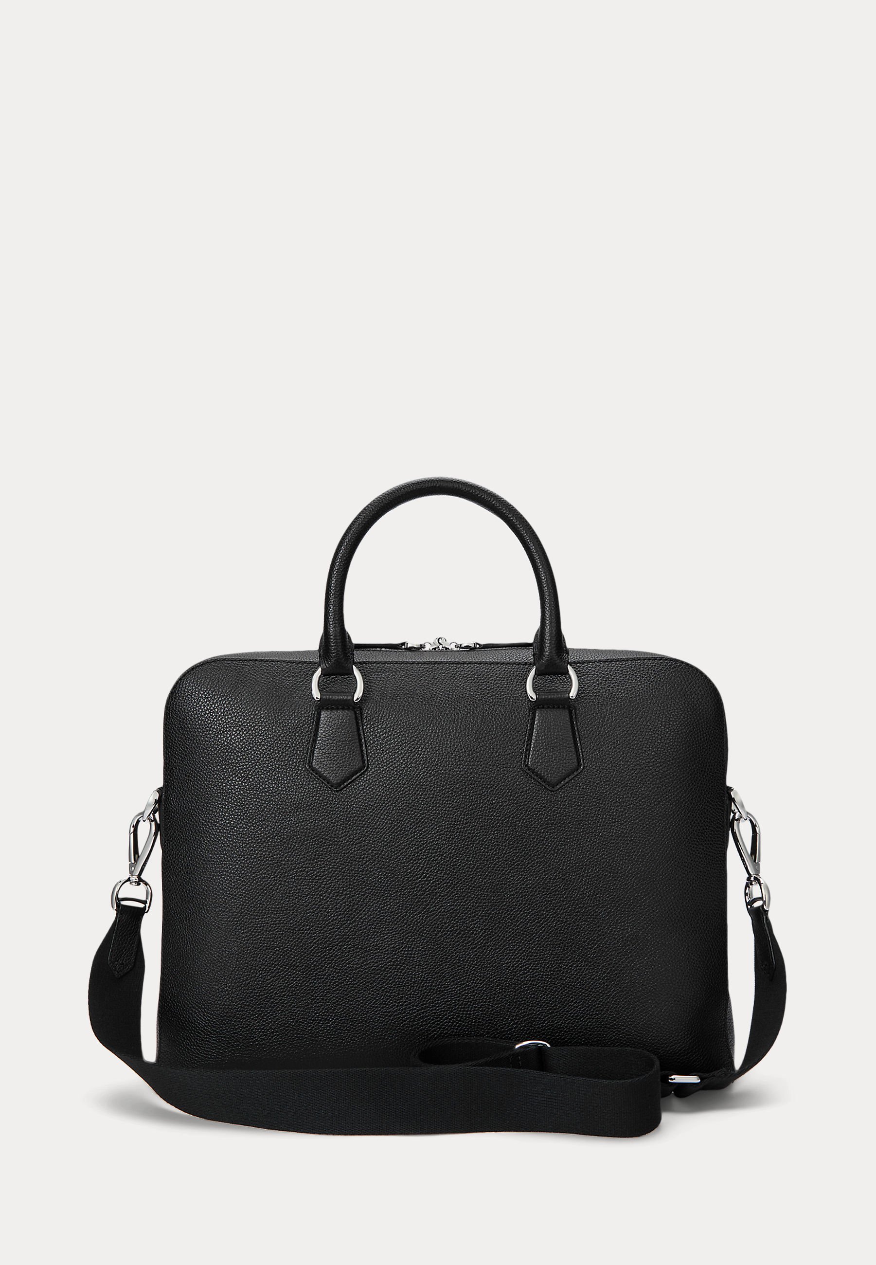 Polo Ralph Lauren PEBBLED LEATHER COMMUTER BAG UNISEX - Briefcase