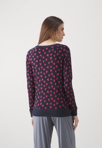 Calida LANGARM - Pyjamashirt - dark lapis blue