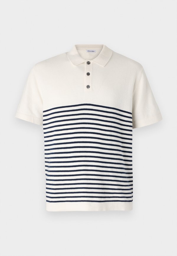 JJEEMIL - Polo shirt - cloud dancer2