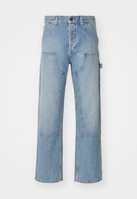 JJIEDDIE JJPAINTER  - Blugi loose fit - blue denim