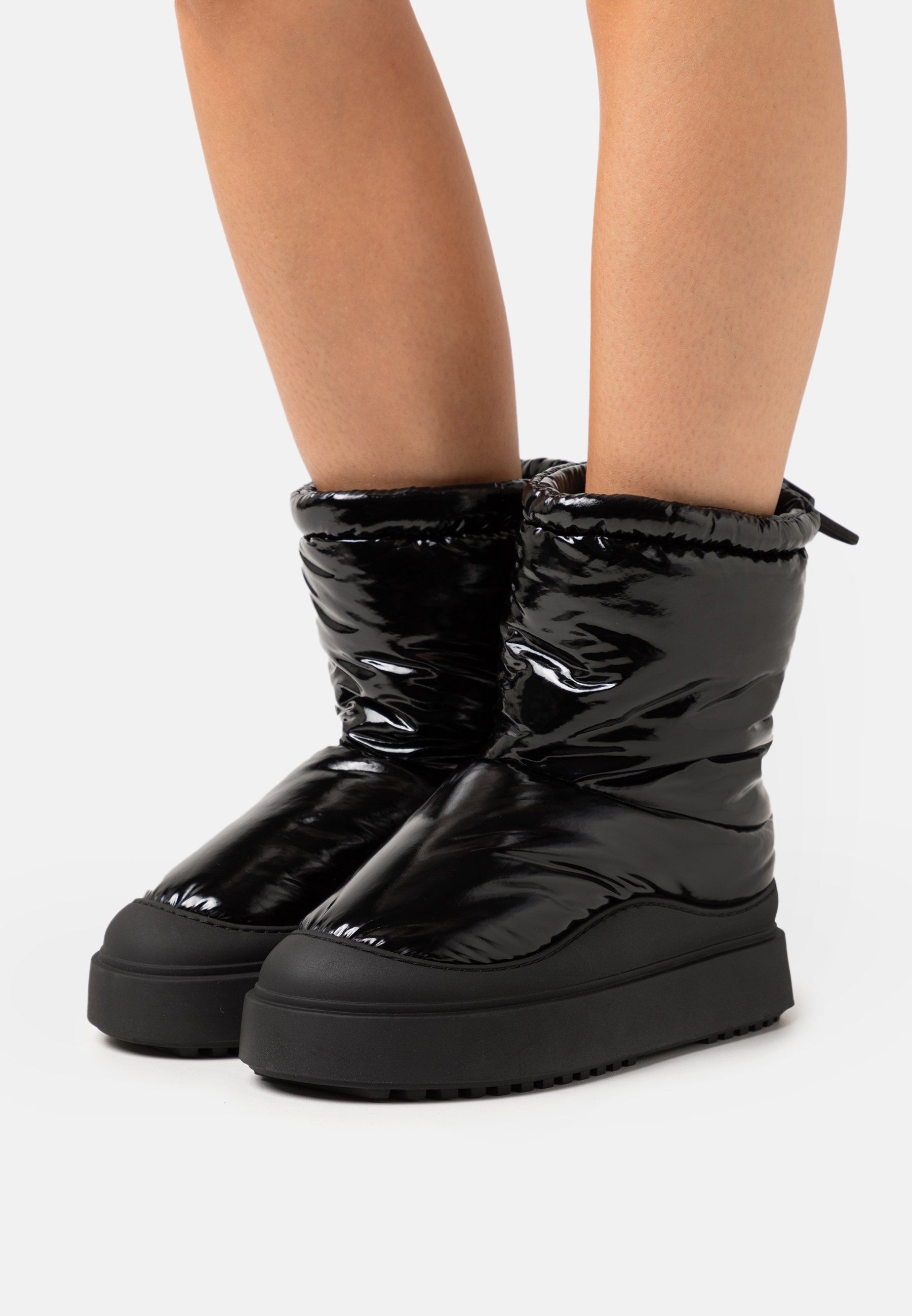 platform boots winter