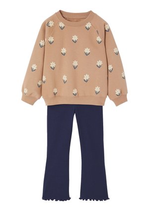 SET - Leggings - Trousers - marine