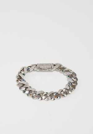 EXO PRONG PAVE BRACELET UNISEX - Armband - white/mix