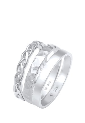 3 PACK VINTAGE STYLE - Ring - silberfarben