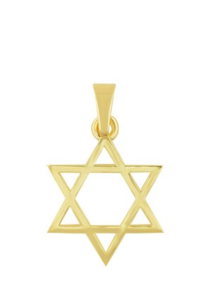 DAVIDSTERN - Ciondolo - gelbgold-coloured