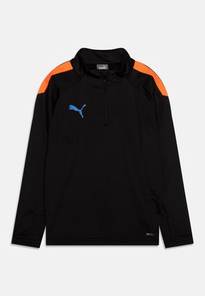 Langærmet T-shirt - black