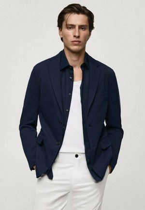 Mango Blazer jacket - royal blue