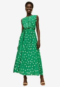 REGULAR FIT - SCALLOP DETAIL - Maxi ruha - green spot
