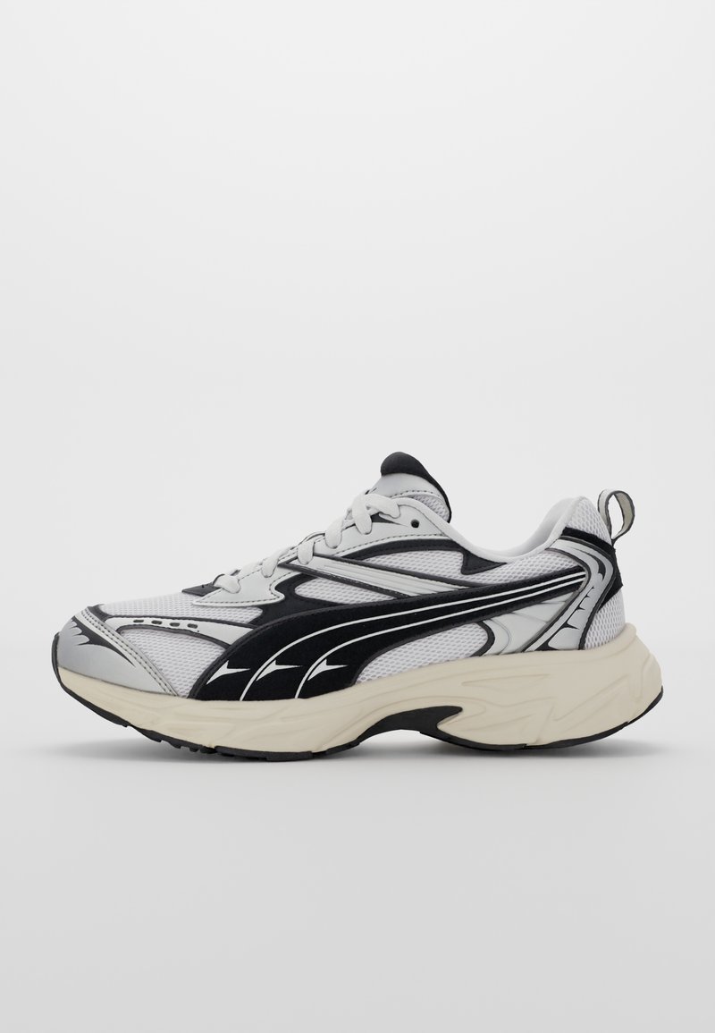 Puma - MORPHIC RETRO UNISEX - Baskets basses - white/black, Agrandir