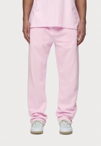 Pegador LOGO WIDE PANTS - Pantalones deportivos - washed bubblegum