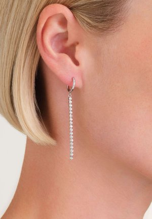Rosefield TENNIS LIGHT - Pendientes - silver-coloured