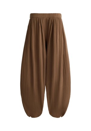 OYSHO, Pantaloni - camel