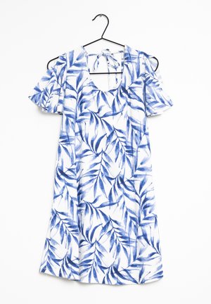 Mango Hverdagskjole - blue