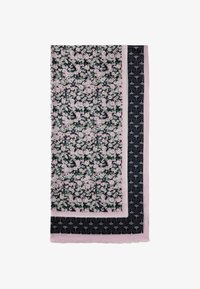 Unselected, navy lila gemustert