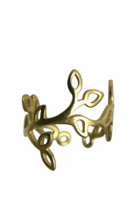 Gemshine LOTUSBLUMEN GRÖSSENVERSTELLBAR - Ring - gold coloured