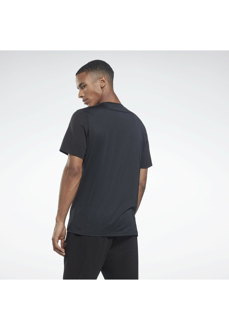 Herren Shirts | Reebok T-Shirt print black/schwarz - ZT01623 Herren Shirts | Reebok T-Shirt print black/schwarz - ZT01623