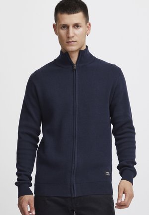 Solid Chaqueta de punto - insignia blue