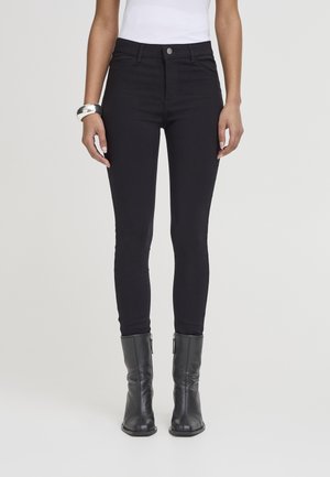 BYELVA DIXI 5 POCKET - Pantaloni - black