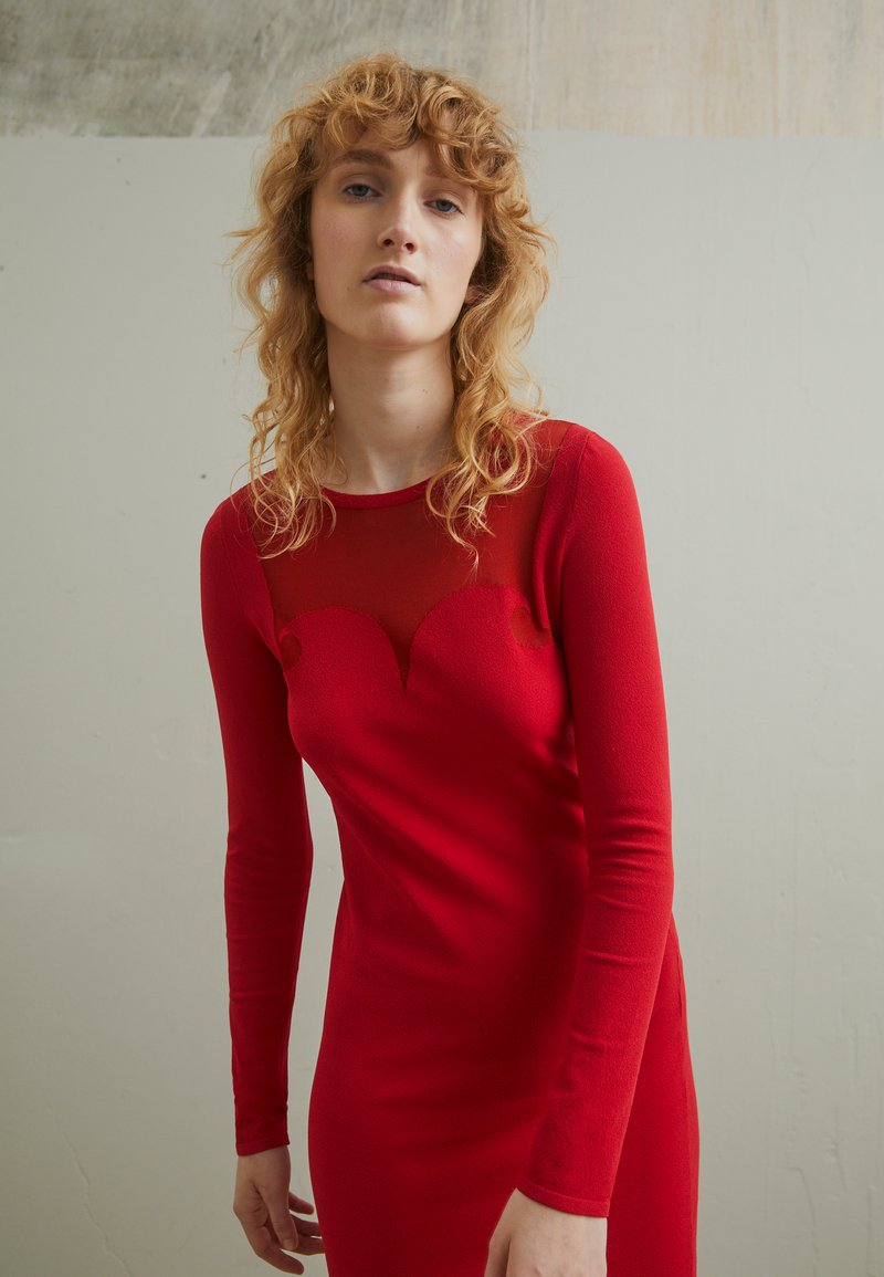MOSCHINO DRESS Jumper dress fantasy red/red Zalando.co.uk