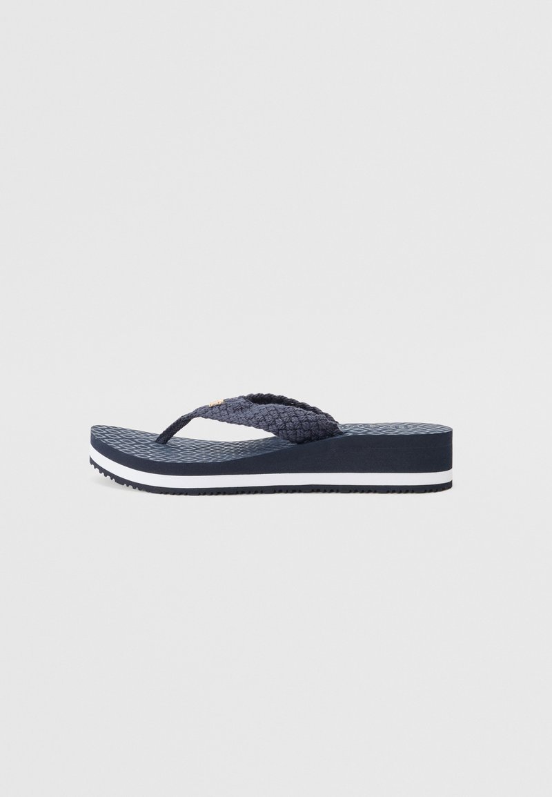 Tommy Hilfiger - T-bar sandals - space blue, Enlarge