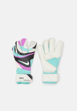 GRIP3 UNISEX - Guanti da portiere - black/hyper turq/rush fuchsia/white