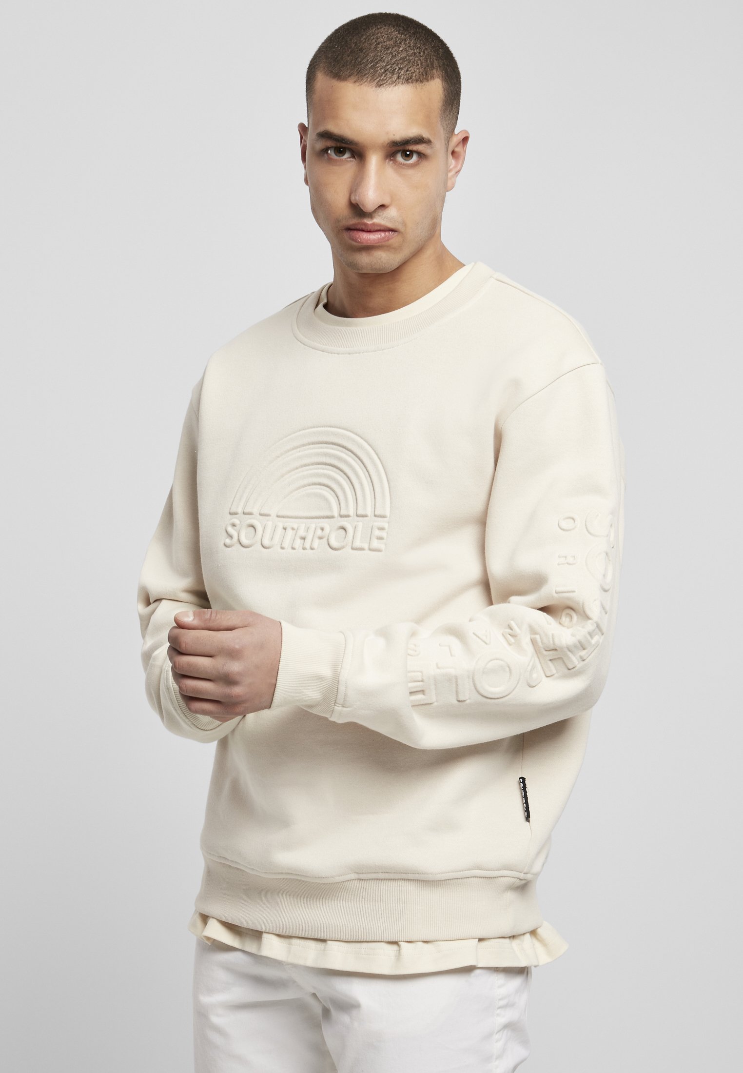puma embossed sweatshirt