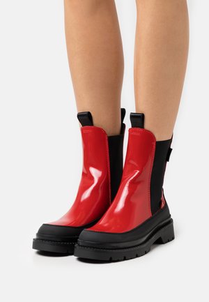 GANT PREPNOVO - Plateaustiefelette - red/black