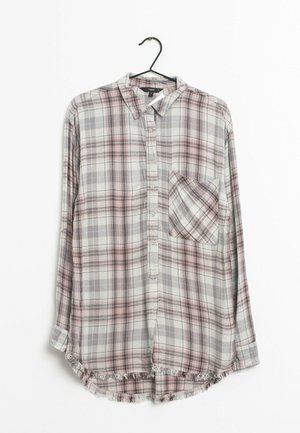 Button-down blouse - grey