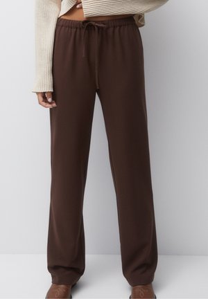Pantalon classique - brown
