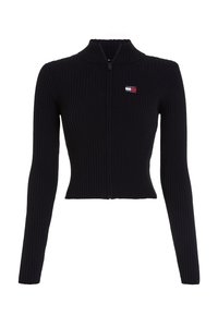 ZIP THRU BADGE - Gilet - black