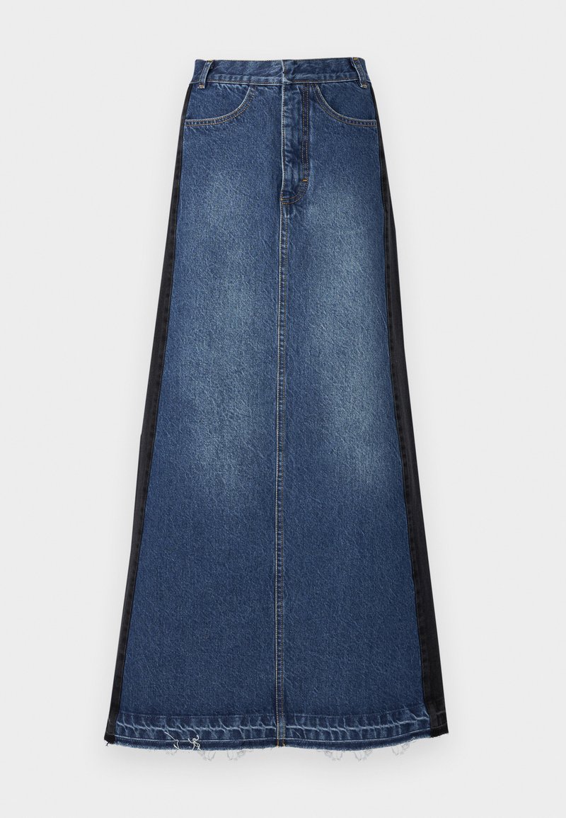Ksenia Schnaider A-lijn rok blauw denim/bluedenim Ksenia Schnaider A-lijn rok blauw denim/bluedenim