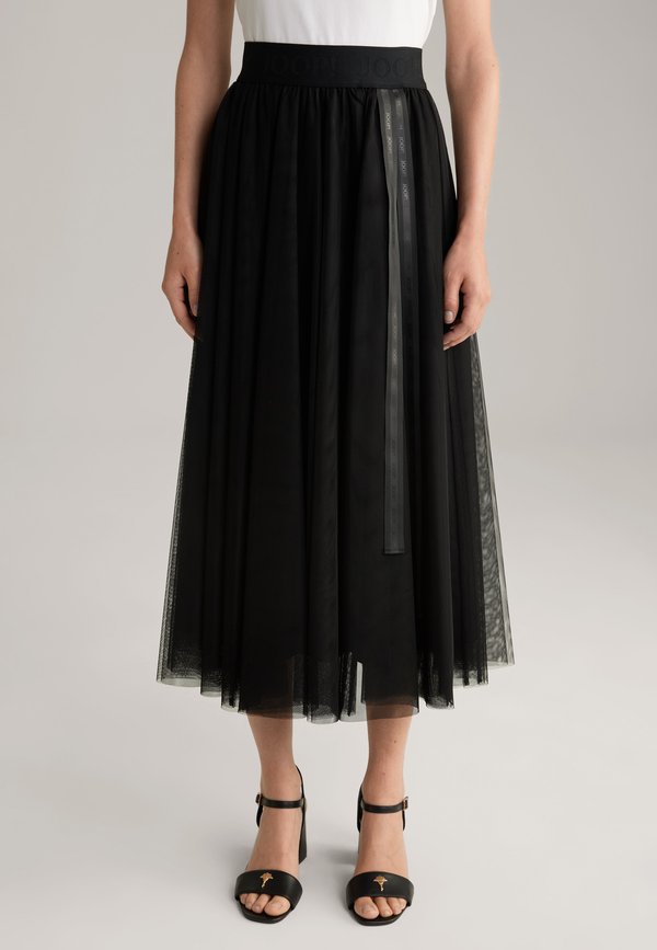 A-line skirt - schwarz