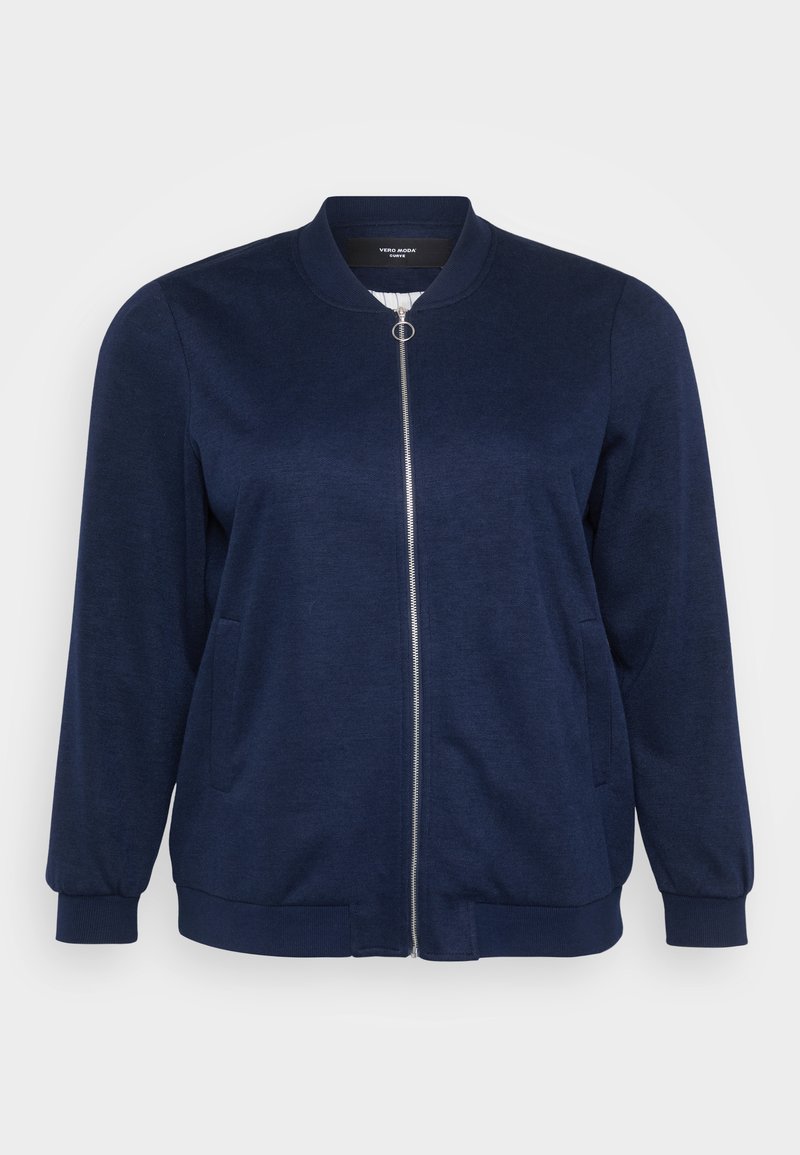 Vero Moda Curve Bomberjacks donkerblauw