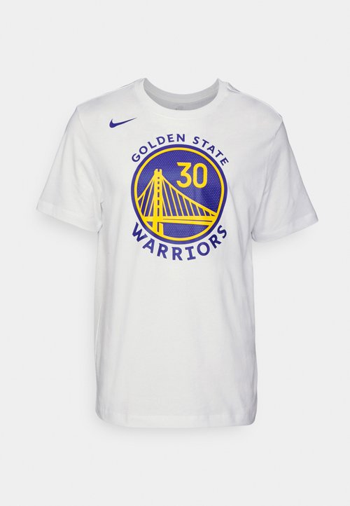 Nike NBA Golden State Warriors Stephen Curry T-shirt White/Blue — foto 7