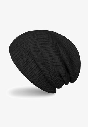 Caspar Beanie - schwarz