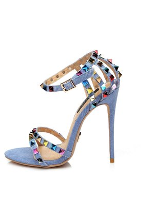 Giaro, SANTA CLARA MULTI - High heeled sandals - blue