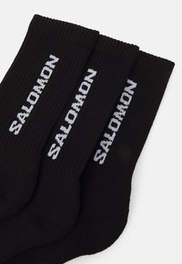 Salomon EVERYDAY CREW UNISEX 3 PACK  - Calcetines - black