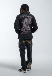 Ed Hardy FIREBALL DRAGON - Light jacket - black