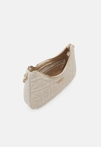Guess ASSIA TOP ZIP SHOULDER BAG - Kézitáska - stone