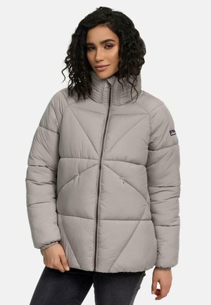 Zimná bunda - light grey melange