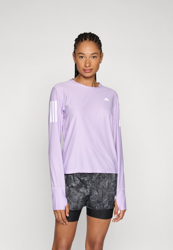 Long sleeved top - powder plum