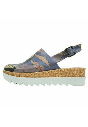 Dogo DOGO AKITA ANCIENT EGYPT - Clogs - blau