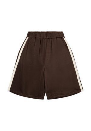 Woodbird, WBPOKE TRACK SHORTS - Pantalon de survêtement - dark brown