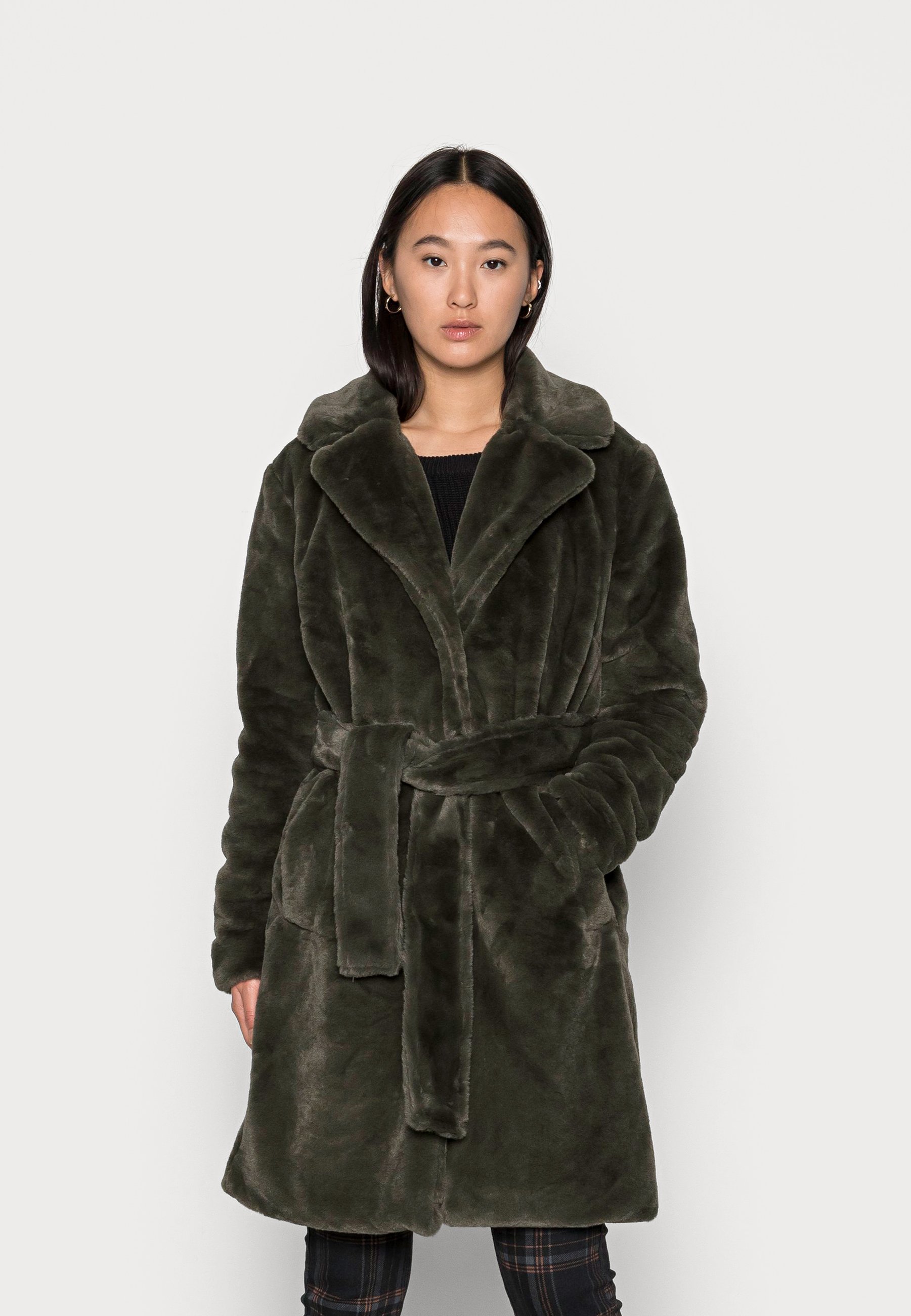 Vila VIBODA COAT - Winter coat - forest 