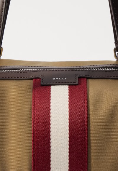 Bally CODE DUFFLE - Sac week-end - camel/ebano