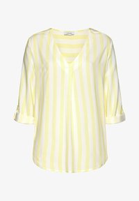 Geselecteerd, weiß/gelb