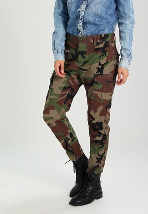 Pantalon cargo - olive