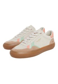 Pepe Jeans TRAVIS RETRO  - Matalavartiset tennarit - chalk white